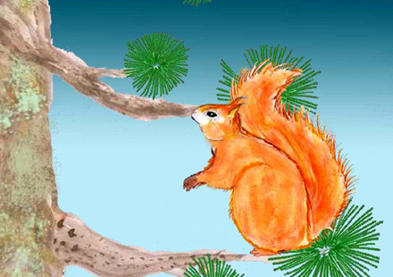 Esik eső - animáció