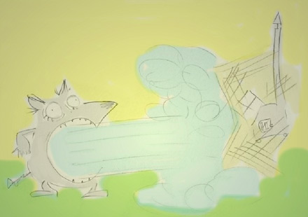 A három kismalac és a farkas - animáció