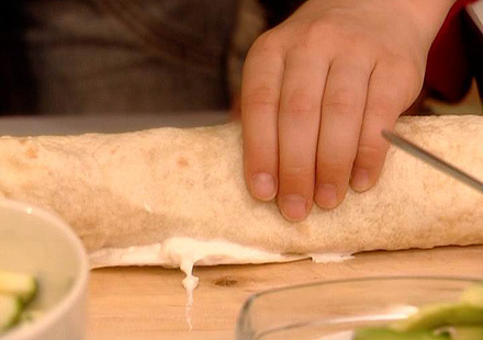 Tortilla zöldségekkel - műhely