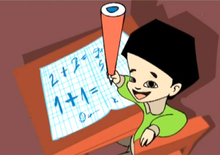 A matematikus szatyora - animáció