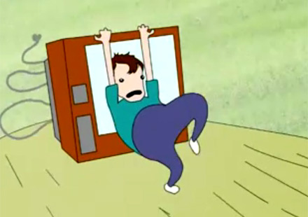 A dobozolt baj - animáció