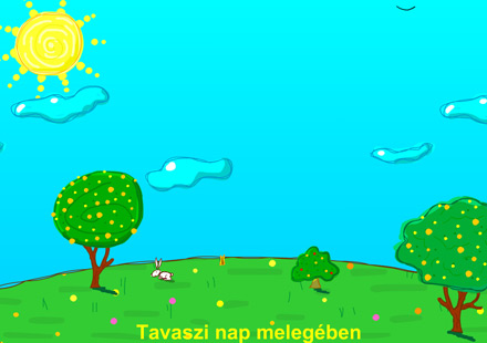 Tavaszi nap - animáció