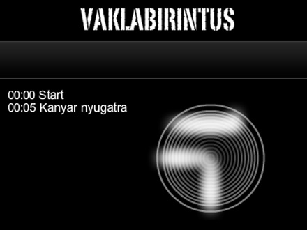Vaklabirintus - játék